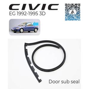 ยางขอบประตู SUB SEAL HONDA CIVIC EG 3D 1992-1995